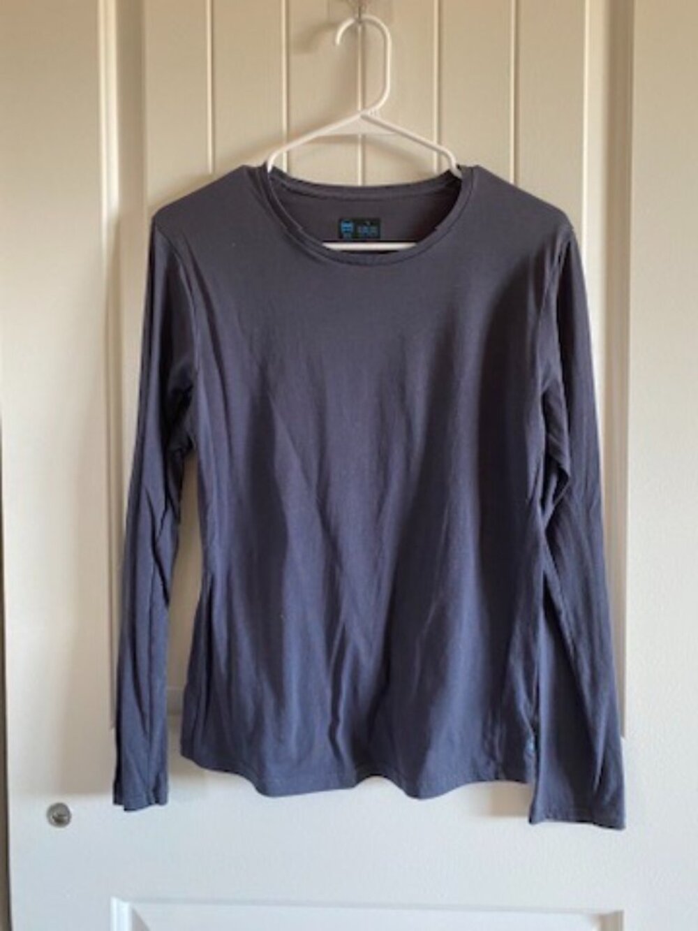 Janji Long Sleeve Tee, Grey-Purple, Small